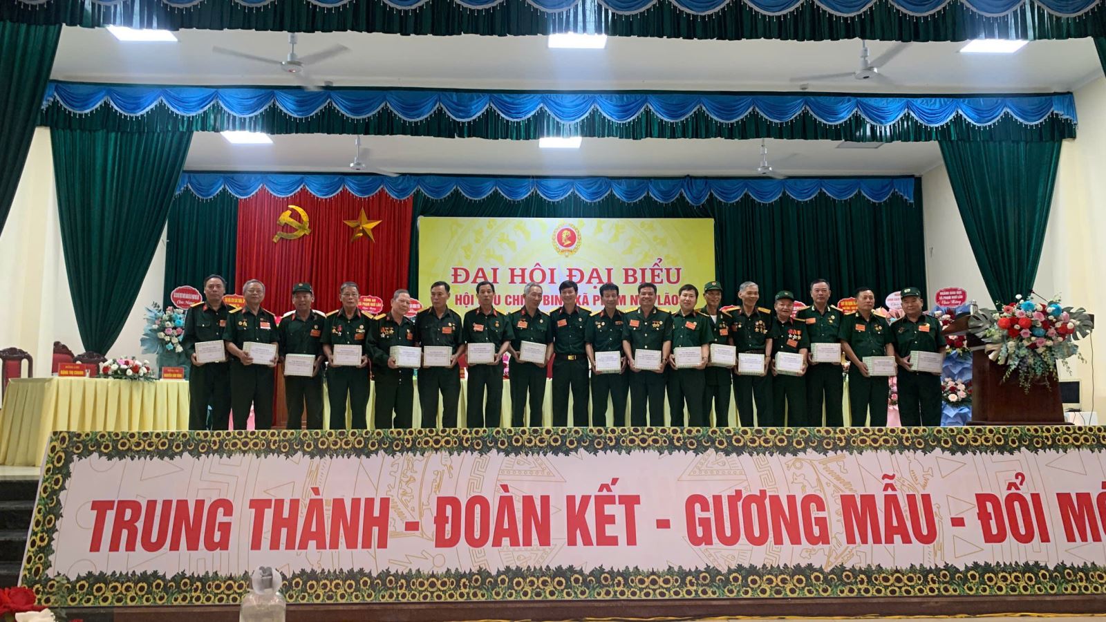 Đại hội đại biểu Hội CCB phường Thượng Hồng và các xã Như Quỳnh, Phạm Ngũ Lão, Triệu Việt Vương lần thứ I, nhiệm kỳ 2025- 2030