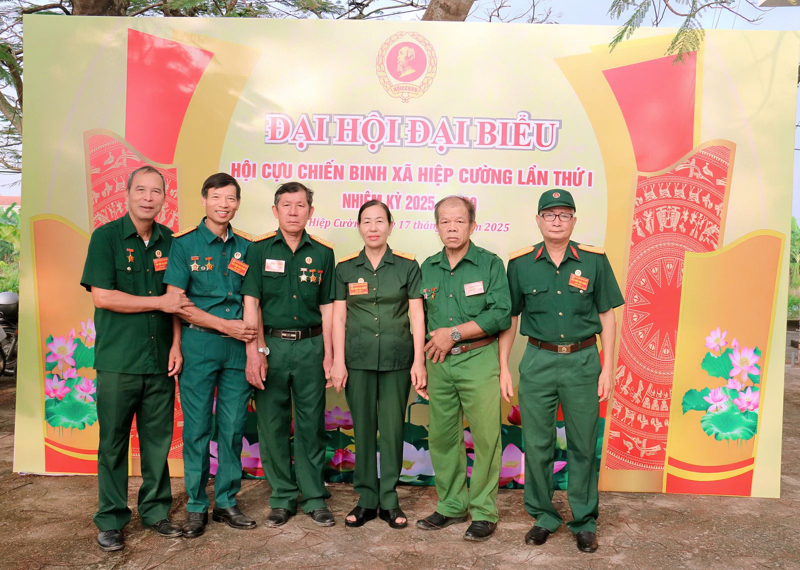 Hội Cựu chiến binh xã Hiệp Cường tổ chức Đại hội đại biểu Hội CCB xã lần thứ I, nhiệm kỳ 2025- 2030 thành công tốt đẹp.