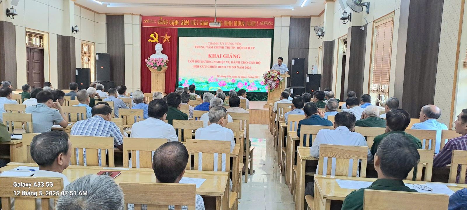 Hội Cựu chiến binh thành phố Hưng Yên tổ chức bồi dưỡng nghiệp vụ công tác Hội năm 2025