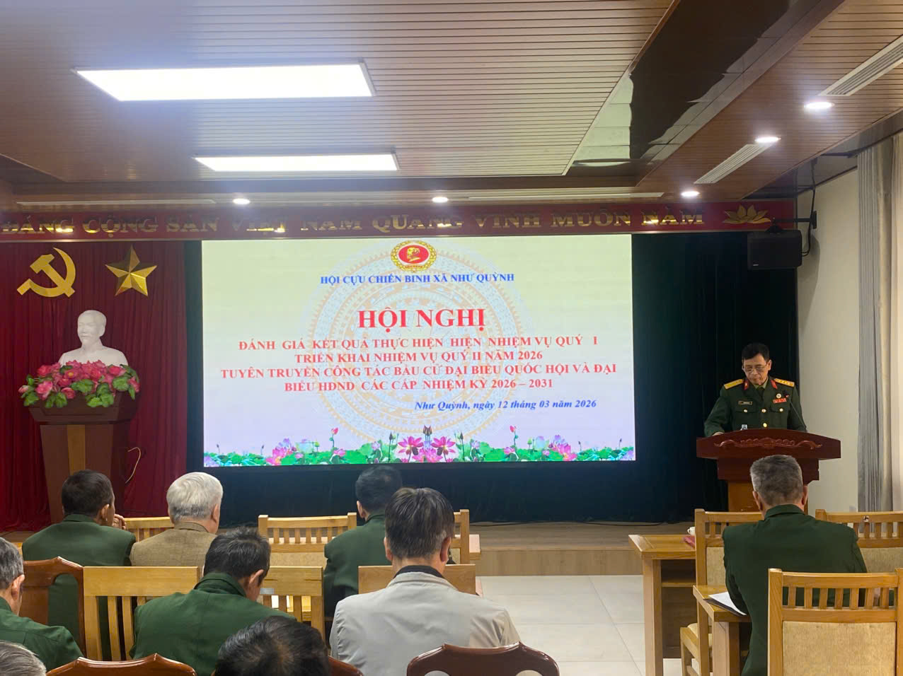 Các cấp Hội CCB đẩy mạnh tuyên truyền hướng tới ngày hội bầu cử của toàn dân