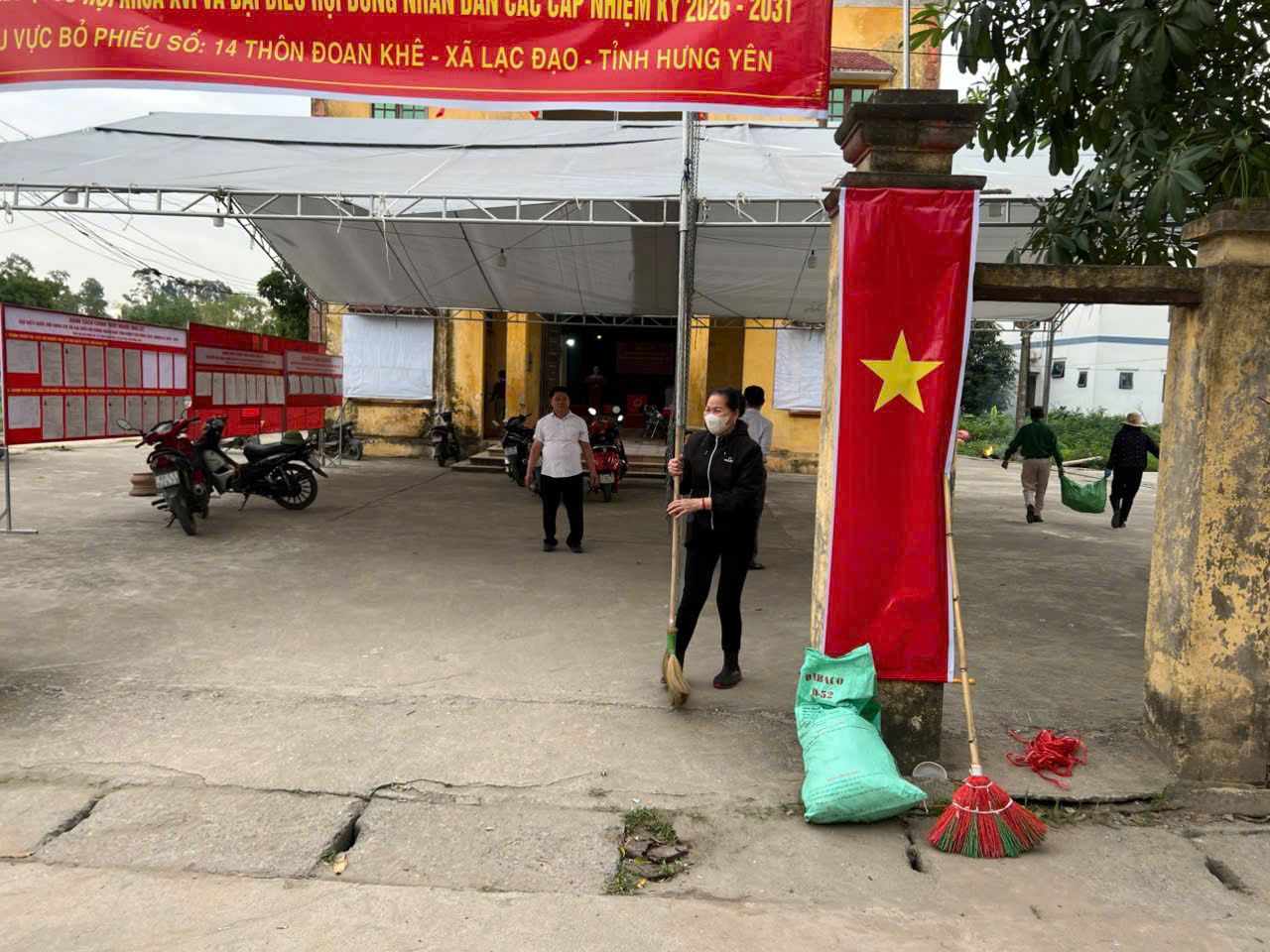 Xã Lạc Đạo sẵn sàng cho ngày bầu cử