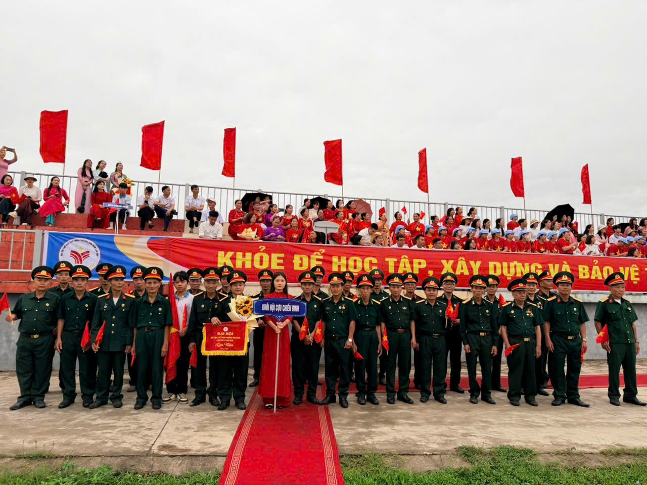 Hội CCB phường Sơn Nam tham gia Lễ khai mạc Đại hội TDTT lần thứ nhất năm 2026