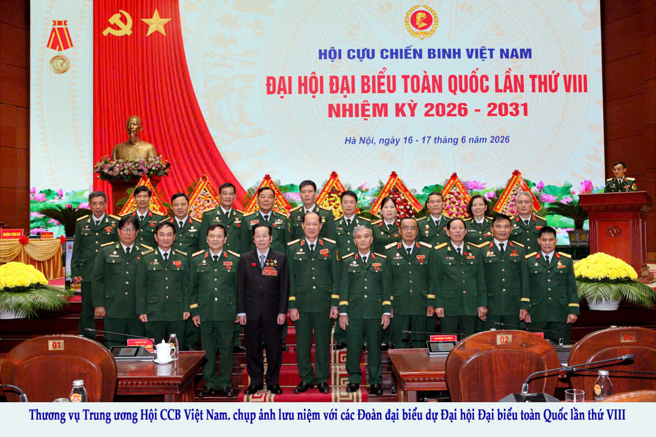 Đoàn đại biểu Hội Cựu chiến binh tỉnh hoàn thành xuất sắc nhiệm vụ tham dự Đại hội đại biểu toàn quốc Hội Cựu chiến binh Việt Nam lần thứ VIII